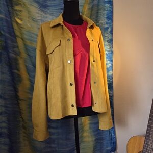 Truth Mustard Utility Jacket for Women